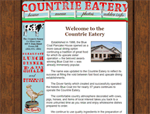 Tablet Screenshot of countrieeatery.com